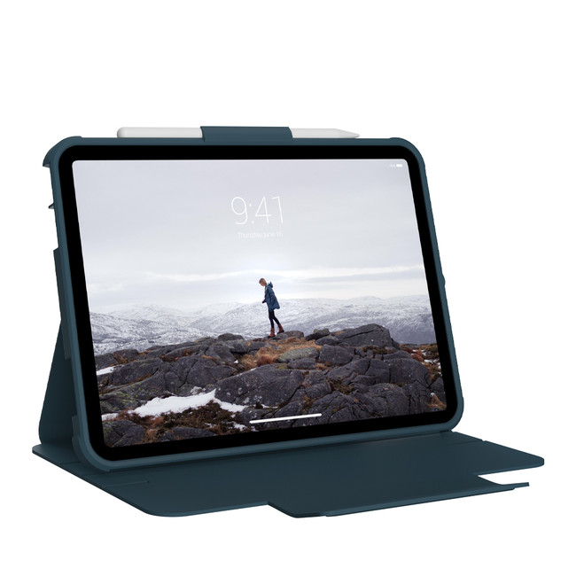 UAG Lucent Folio Case for iPad 10th Gen - Deep Ocean