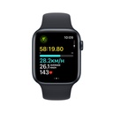 Apple Watch SE (2023) Midnight Aluminium Case with Sport Band