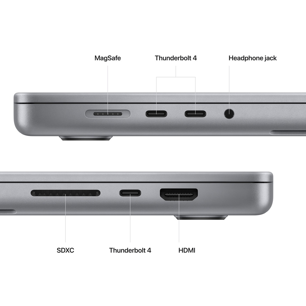 16-inch MacBook Pro: Apple M2 Pro chip with 12‑core CPU and 19‑core GPU, 512GB SSD