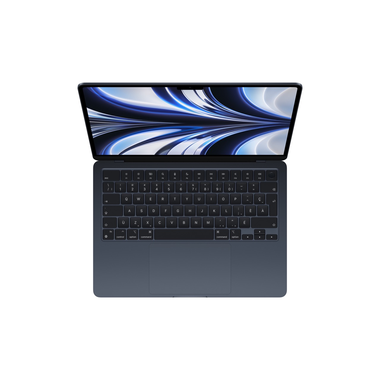 French (Canadian) 13-inch MacBook Air: Apple M2 chip with 8-core CPU and 8-core GPU, 256GB - Midnight