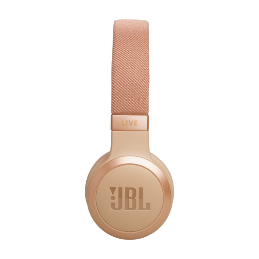 JBL Live 670NC Wireless On-Ear Noise Cancelling Headphones - Sandstone