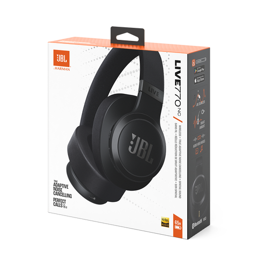 JBL Live 770NC Wireless Over Ear Noise Cancelling Headphones