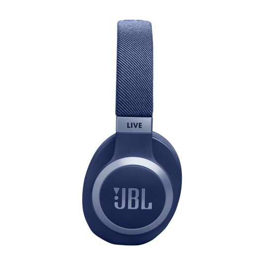 JBL Live 770NC Wireless Over Ear Noise Cancelling Headphones - Blue