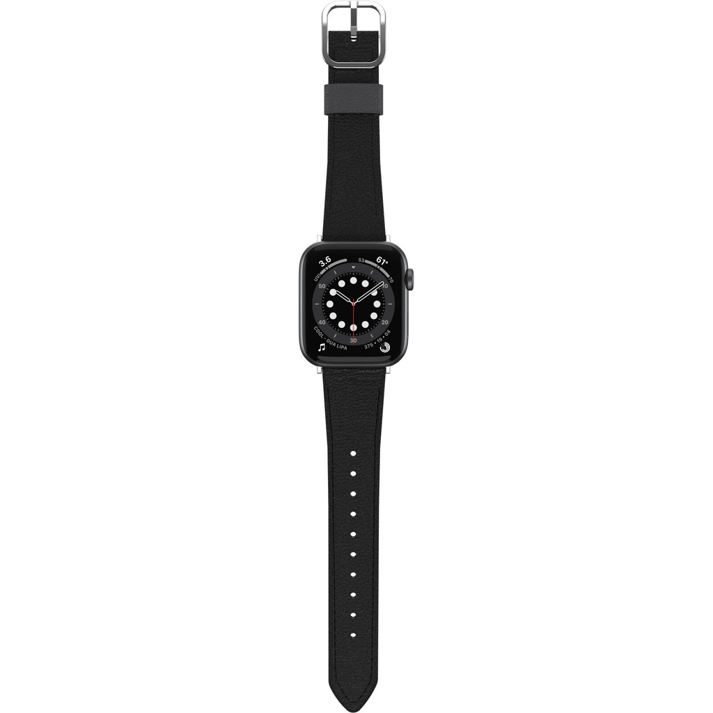 Otterbox Cactus Leather Apple Watch 42/44/45mm Band  - Black