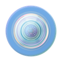 PopSockets PopGrip with MagSafe - Opalescent Blue