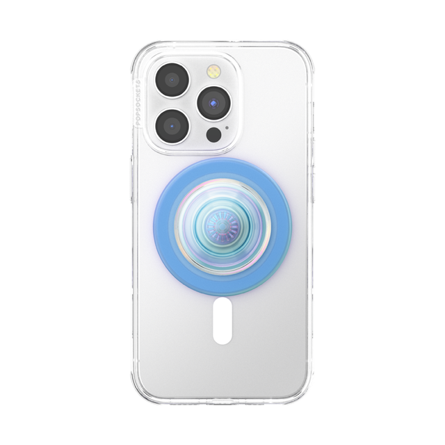 PopSockets PopGrip with MagSafe - Opalescent Blue