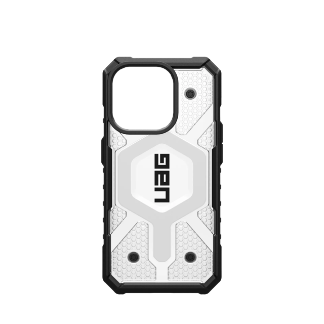 UAG Pathfinder Case with MagSafe for iPhone 15 Pro Max - Clear / Black