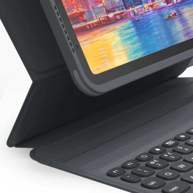 Zagg Pro Keys 2 Keyboard case (no trackpad) for iPad Pro 13-inch 7th gen - Charcoal