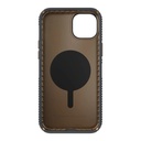 Speck Presidio2 Pro Grip Case with MagSafe/Click Lock for iPhone 15 - Charcoal Grey/Cool Bronze