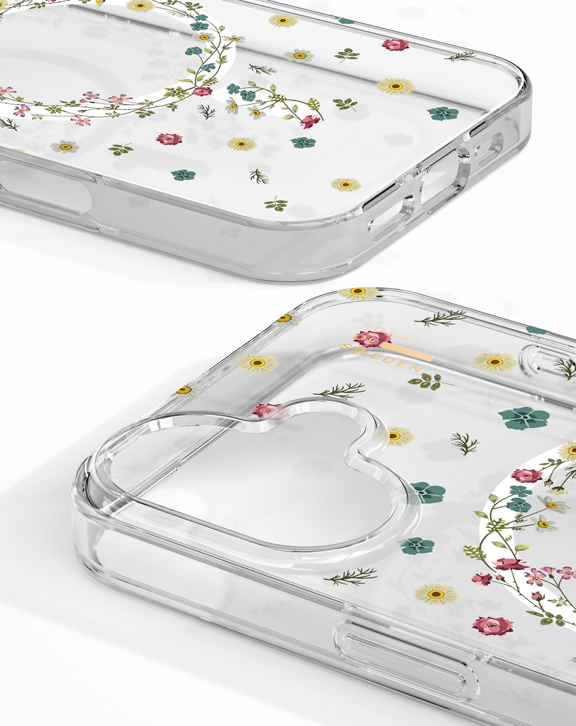 Ideal of Sweden Clear Case with MagSafe for iPhone 16 - Petite Floral