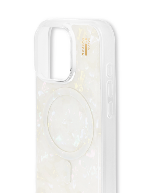 Ideal of Sweden Pearl Case with MagSafe for iPhone 16 Pro - White