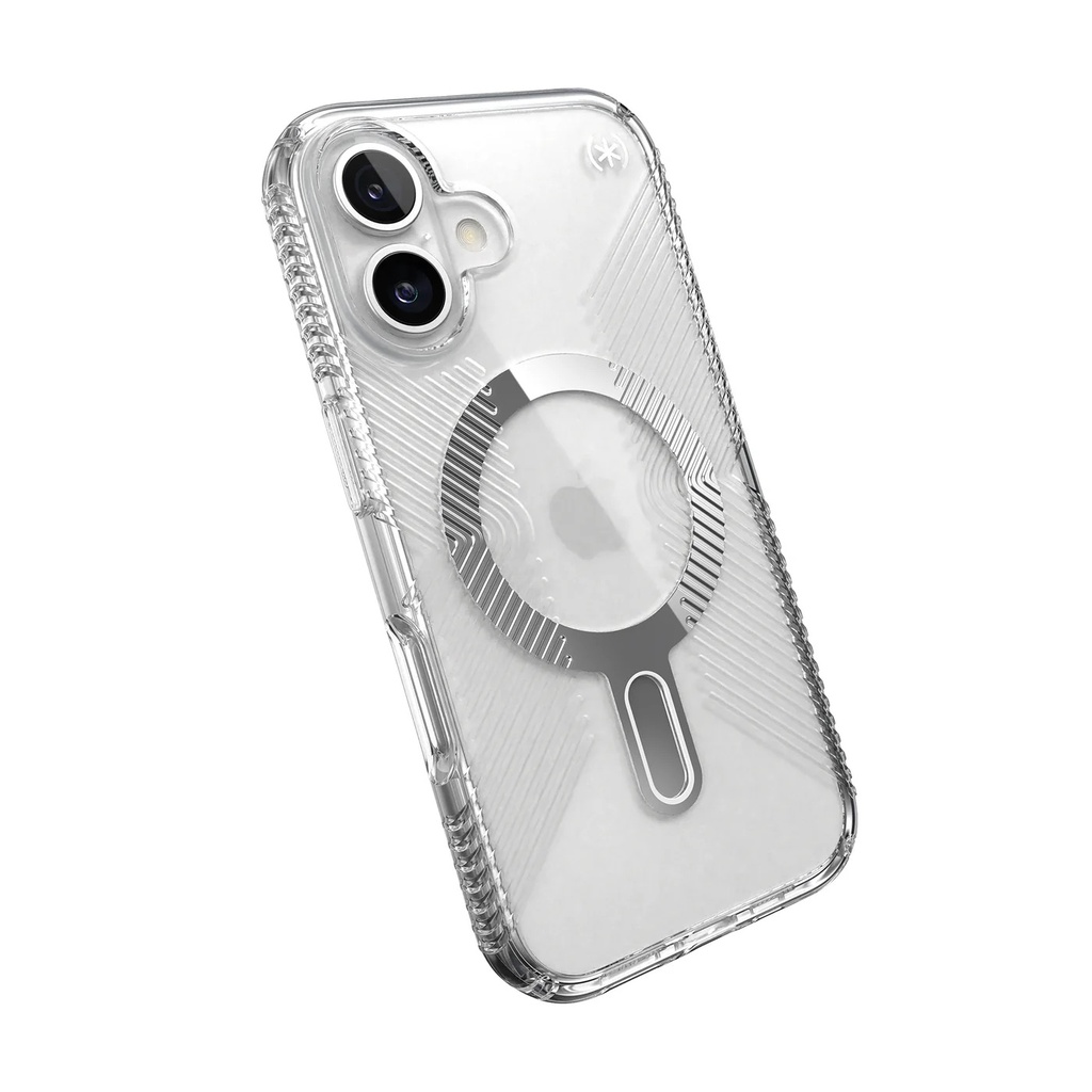 Speck Case with ClickLock/MagSafe for iPhone 16 - Clear