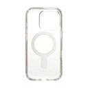 Speck Case with ClickLock/MagSafe for iPhone 16 Pro - Clear / Gold Glitter