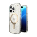 Speck Case with ClickLock/MagSafe for iPhone 16 Pro Max - Clear / Gold Glitter