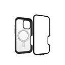 Otterbox Defender XT with MagSafe for iPhone 16 - Clear / Black Dark Side