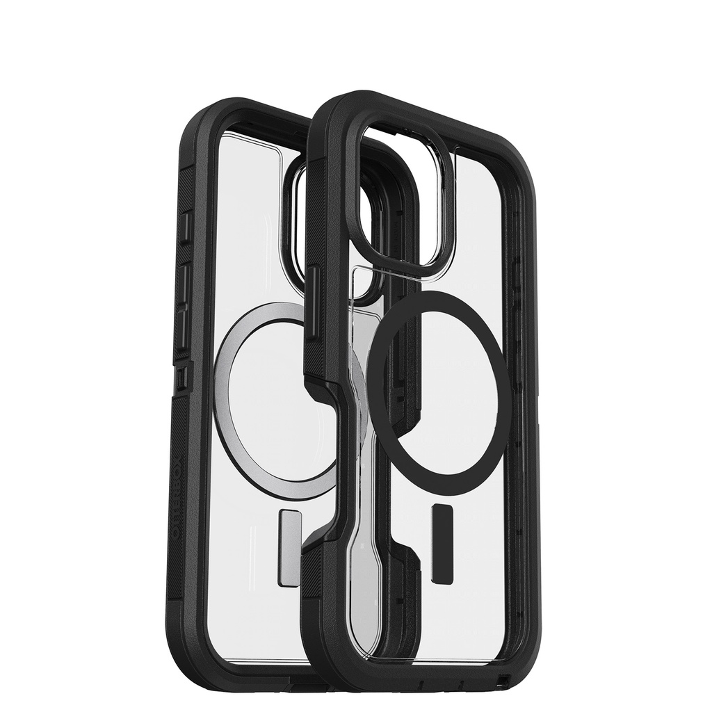 Otterbox Defender XT with MagSafe for iPhone 16 Plus - Clear / Black Dark Side