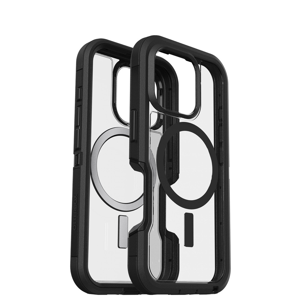 Otterbox Defender XT with MagSafe for iPhone 16 Pro - Clear / Black Dark Side