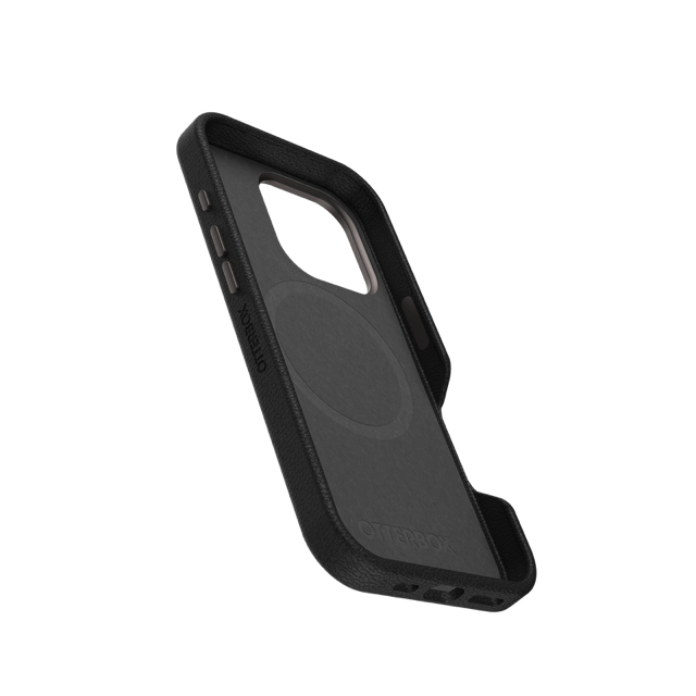 Otterbox Symmetry+ Cactus Leather Case for 16 Plus - Black (Noir Ash)