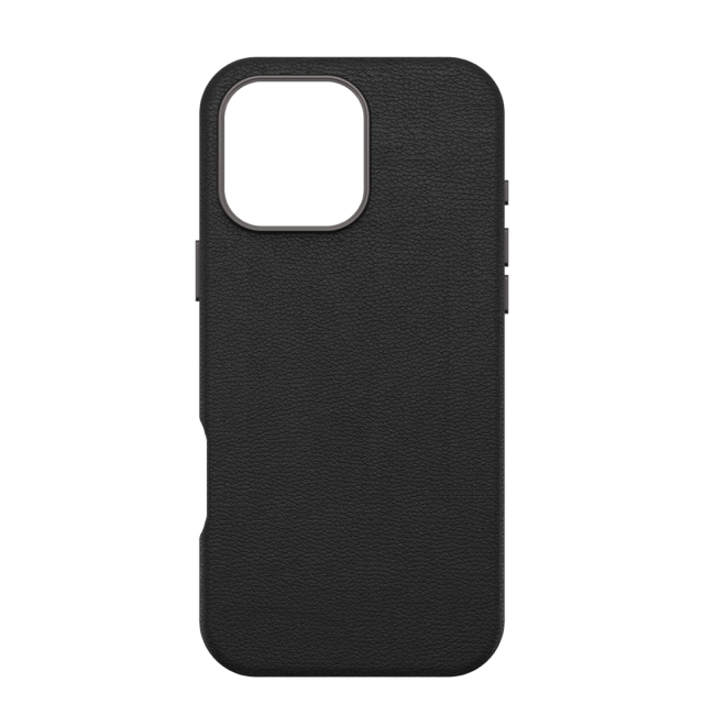 Otterbox Symmetry+ Cactus Leather Case for 16 Pro Max - Black (Noir Ash)