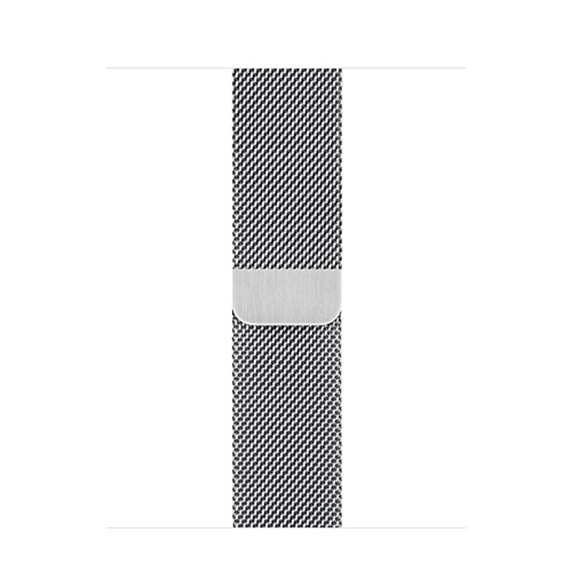 Apple Watch 42/44/45mm Silver Milanese Loop