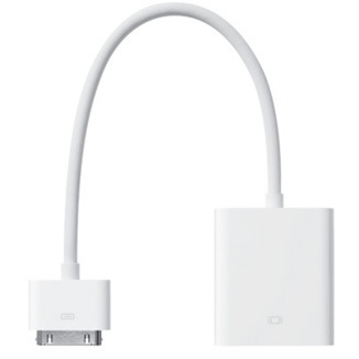 Apple iPad 30 Pin Dock Connector to VGA Adapter