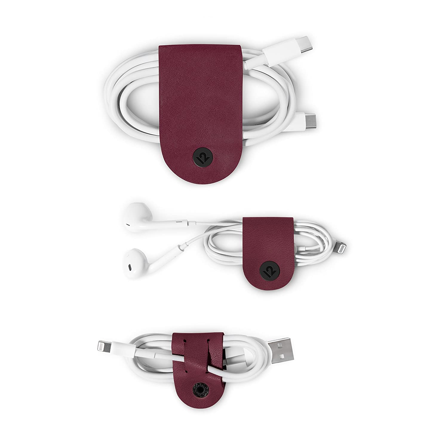 Twelve South CableSnap 3 pk - Marsala