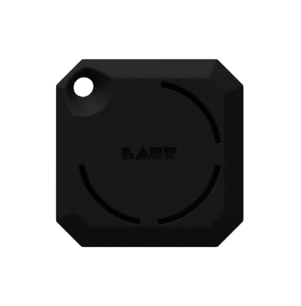 LAUT HUEX GEMS for Apple AirTag - Black