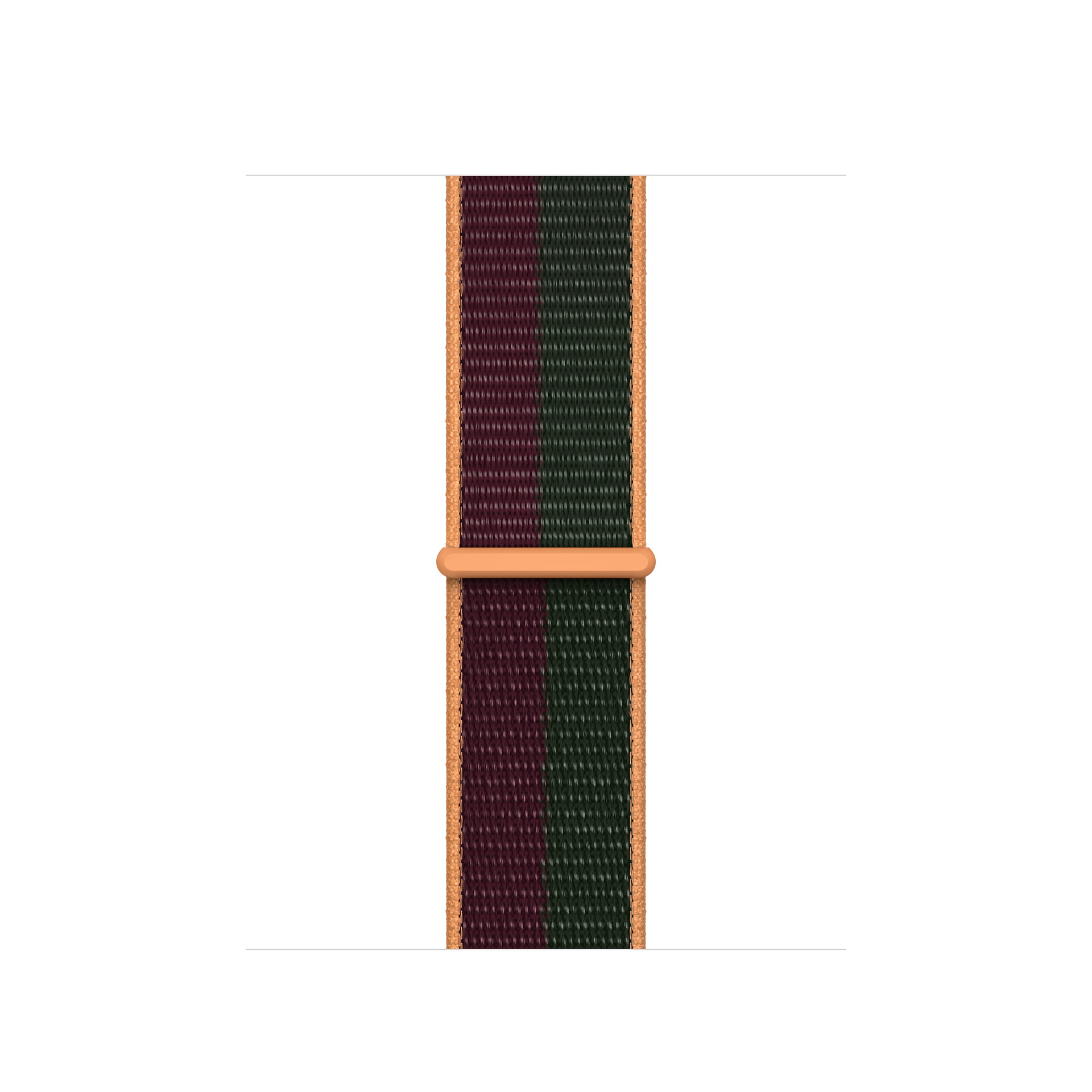 Apple //45mm Dark Cherry/Forest Green Sport Loop