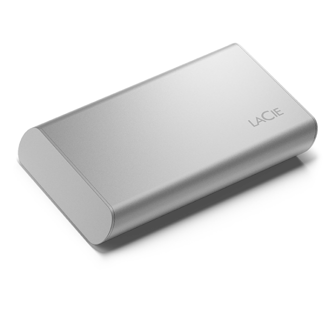LaCie Portable 1TB SSD USB-C - Silver