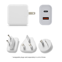 jump+ 30W USB-C + USB-A Power Adapter (with swappable Plug)