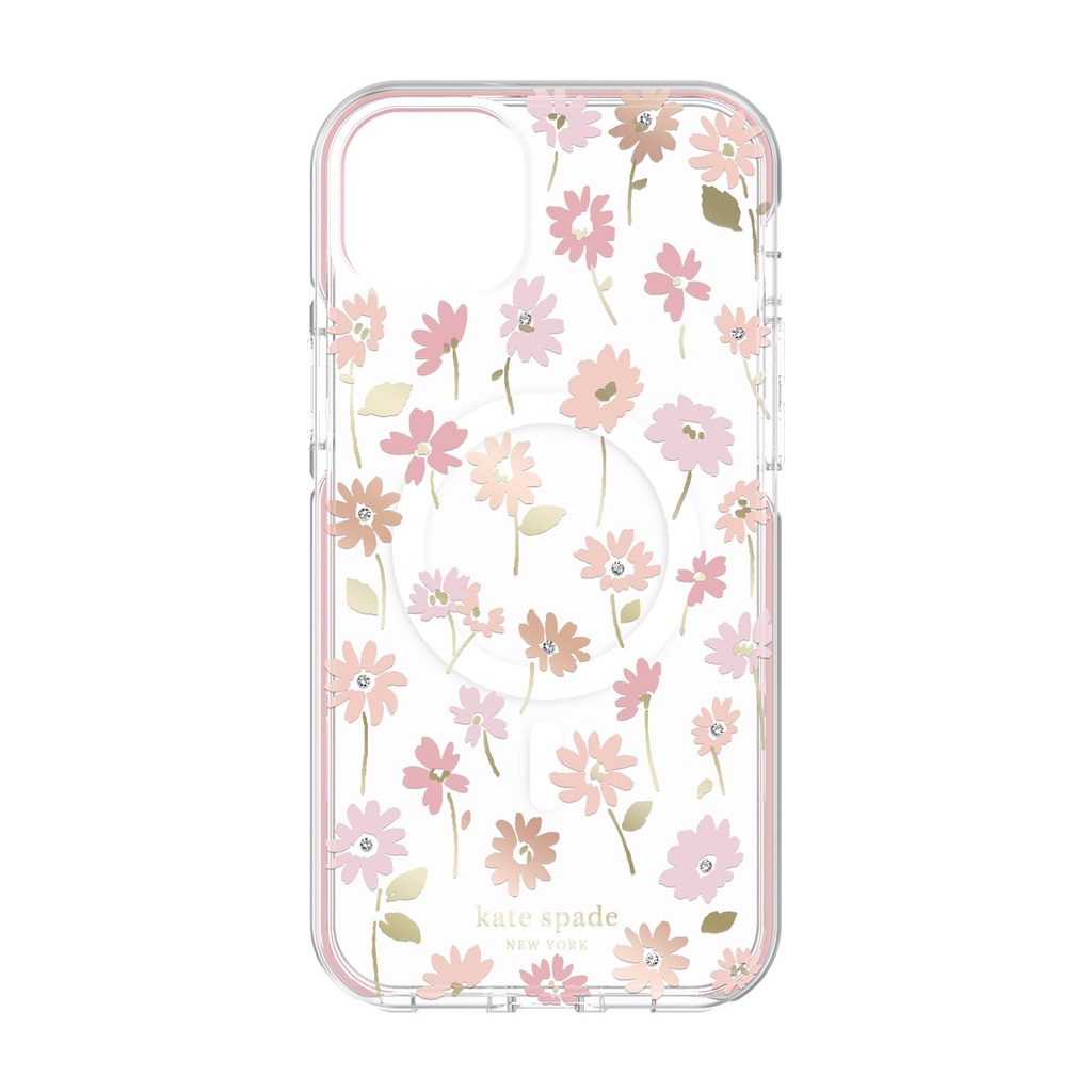 kate spade new york Defensive Hardshell for MagSafe Case for iPhone 14 Plus - Flower Pot