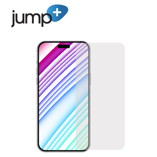 jump+ Glass Screen Protector for iPhone 15 Plus / iPhone 15 Pro Max / 16 Plus