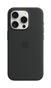 Apple iPhone 15 Pro Silicone Case with MagSafe - Black