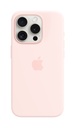 Apple iPhone 15 Pro Silicone Case with MagSafe - Light Pink