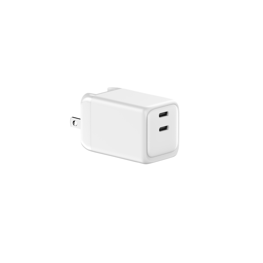 jump+ 48W Dual USB-C PD GaN Charger