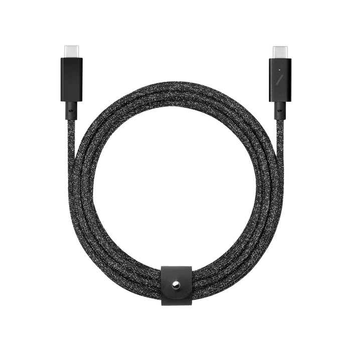 Native Union 2.4M Belt USB-C to USB-C Cable - Cosmos Black