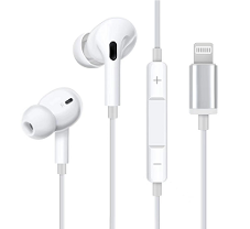 jump+ Lighting Digital Headphones Soft Tip - White