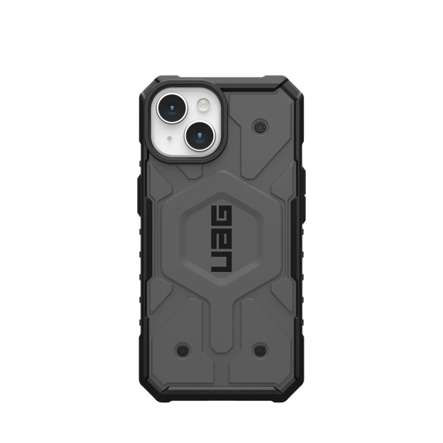 UAG Pathfinder Case with MagSafe for iPhone 15 - Clear / Black