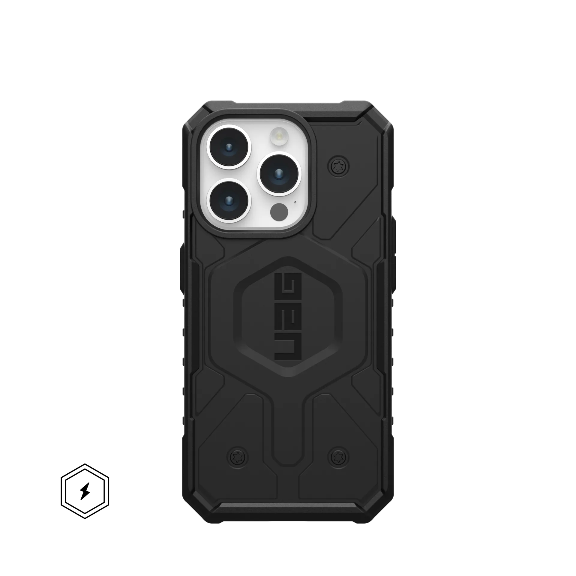 UAG Pathfinder Case with MagSafe for iPhone 15 Pro Max - Solid Black