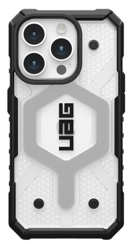 UAG Pathfinder Case with MagSafe for iPhone 15 Pro - Clear / Black