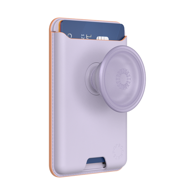 PopSockets Soft PopWallet+ with MagSafe - Lavender