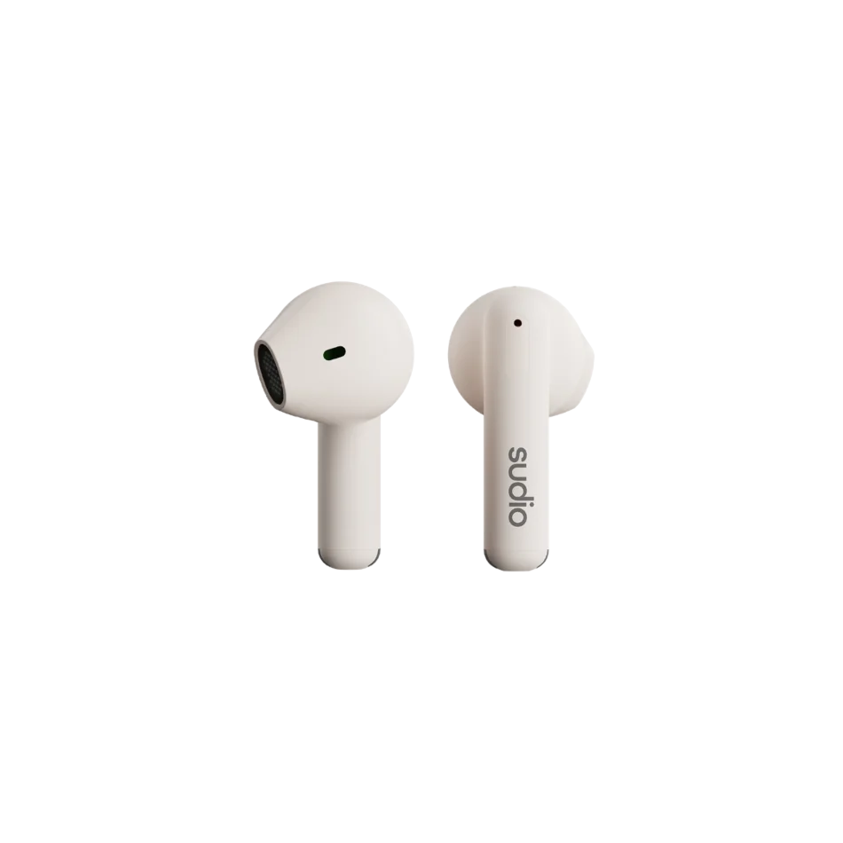 Sudio A1 No-Fuss Wireless Earbuds - White