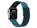 Logiix Vibrance Link Magnetic Silicone Apple Watch 42/44/45mm - Blue/Blue Sea