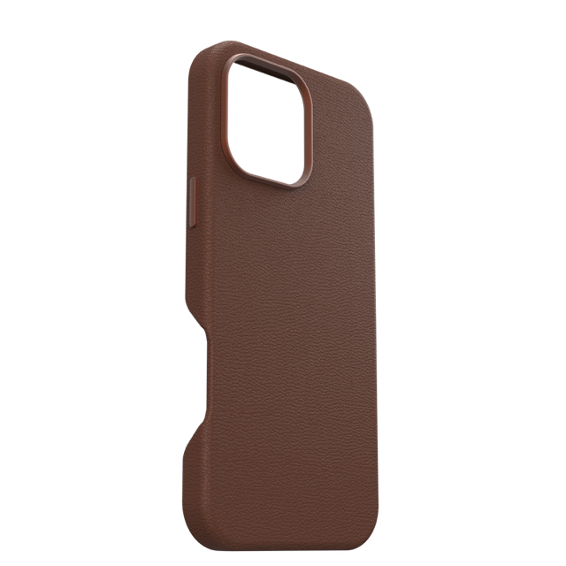 Otterbox Symmetry+ Cactus Leather Case for 16 Pro Max - Brown (Rich Adobe)