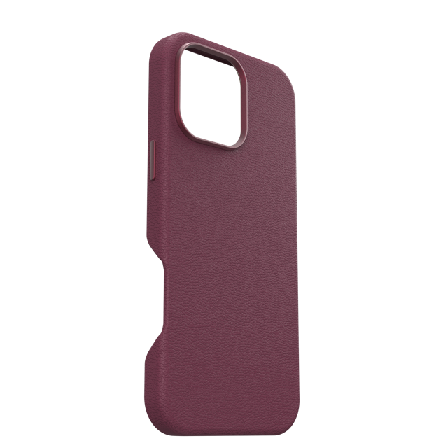 Otterbox Symmetry+ Cactus Leather Case for 16 Pro Max - Maroon Bells