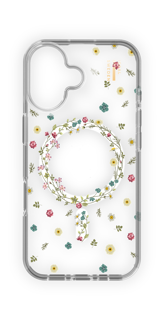 Ideal of Sweden Clear Case with MagSafe for iPhone 16 - Petite Floral