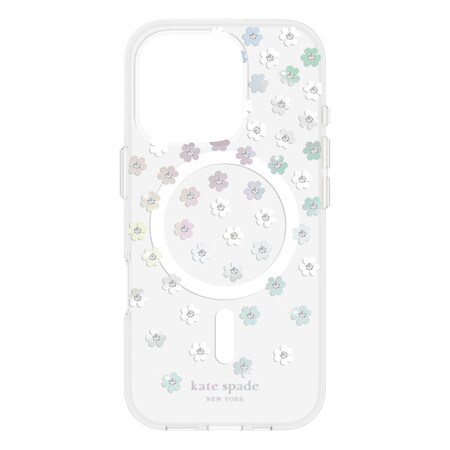 kate spade new york Protective Case with MagSafe for iPhone 16 Pro - Scattered Flower