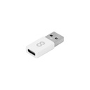 LOGiiX USB-A to USB-C Adapter 1 Pack - White