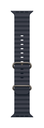 49mm Navy Ocean Band - Natural Titanium Finish