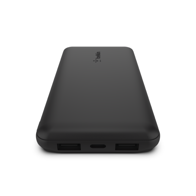 Belkin Power Bank, 10 000 mAh - USB-A & C 15W, BLACK